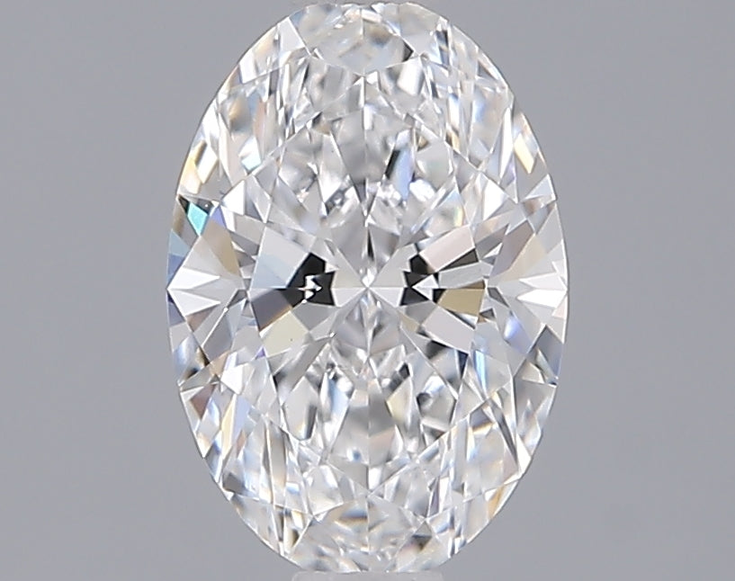 1.54 Carat Oval Shaped, Ideal Cut, D Color, VVS2 Clarity, IGI Certified Lab Grown Diamond