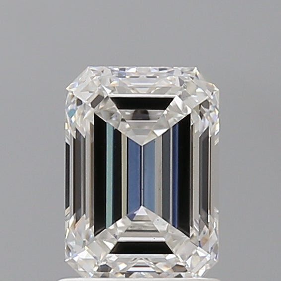 1.52 Carat Emerald Shaped, Ideal Cut, F Color, VS1 Clarity, IGI Certified Lab Grown Diamond