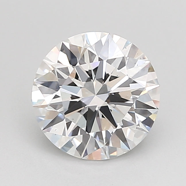 1.52 Carat Round Shaped, Ideal Cut, D Color, VS2 Clarity, IGI Certified Lab Grown Diamond