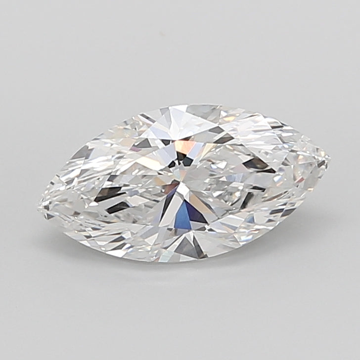 3.06 Carat Marquise Shaped, Ideal Cut, E Color, VVS2 Clarity, IGI Certified Lab Grown Diamond