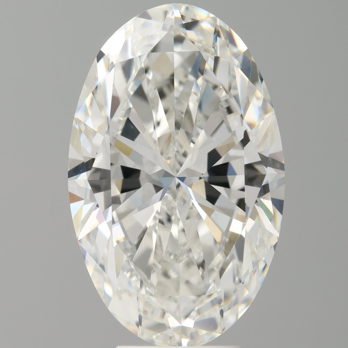 7.02 Carat Oval Shaped, Ideal Cut, F Color, VVS2 Clarity, IGI Certified Lab Grown Diamond