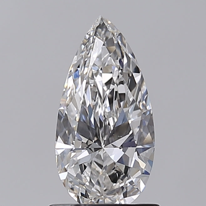 1.02 Carat Pear Shaped, Ideal Cut, G Color, VS1 Clarity, IGI Certified Lab Grown Diamond
