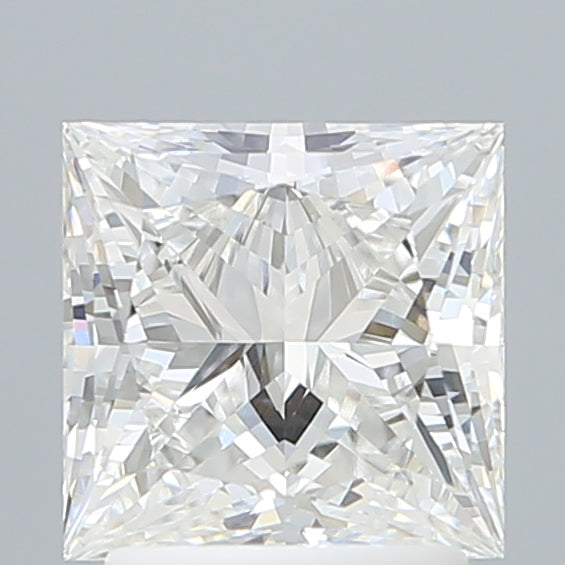 2.21 Carat Princess Shaped, Ideal Cut, E Color, VVS2 Clarity, IGI Certified Lab Grown Diamond
