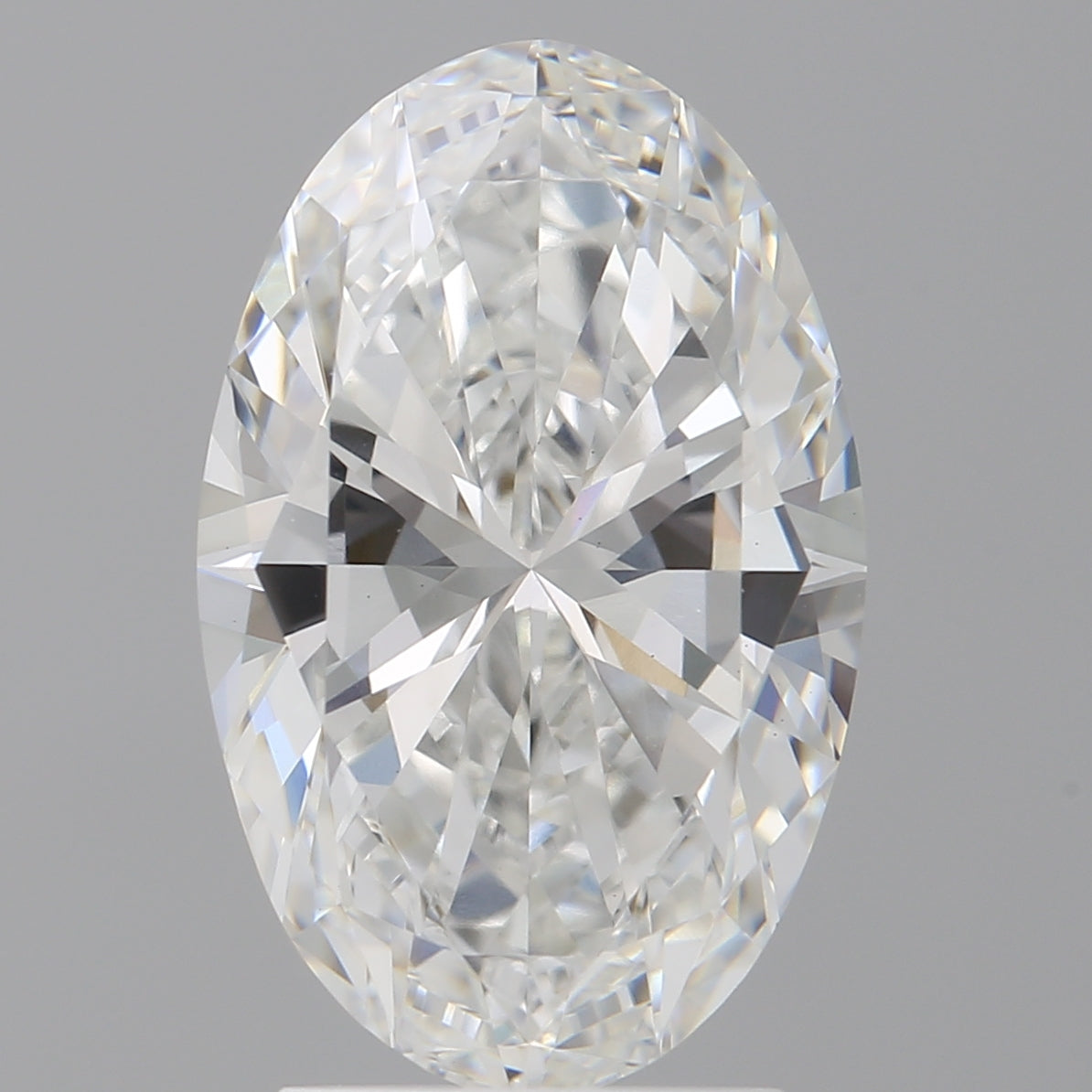 3.02 Carat Oval Shaped, Ideal Cut, F Color, VVS2 Clarity, IGI Certified Lab Grown Diamond