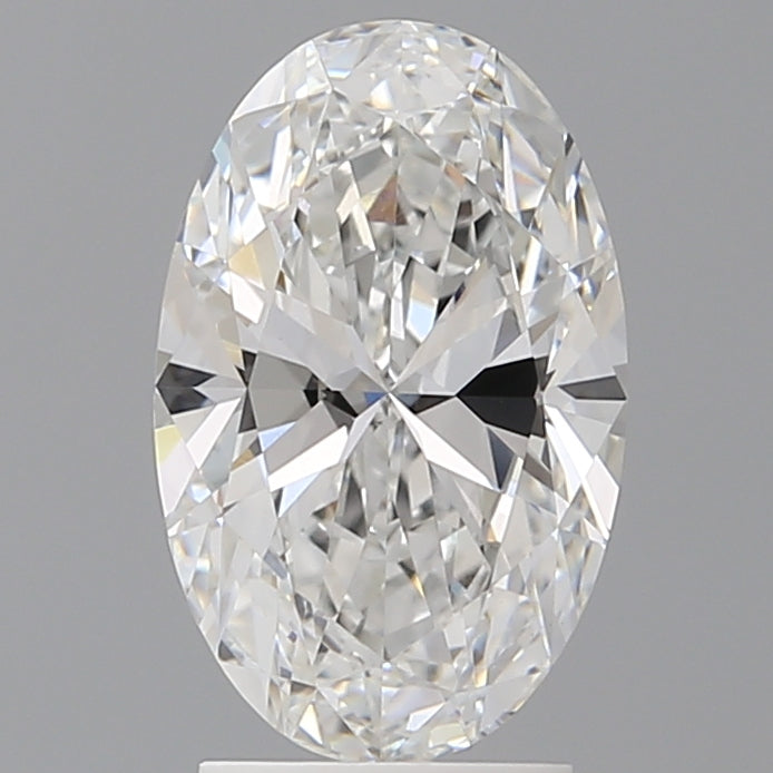2.54 Carat Oval Shaped, Ideal Cut, E Color, VVS2 Clarity, IGI Certified Lab Grown Diamond
