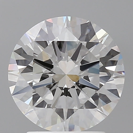 2.50 Carat Round Shaped, Excellent Cut, E Color, VS1 Clarity, IGI Certified Lab Grown Diamond