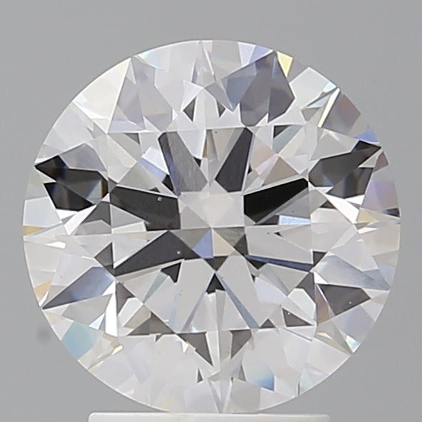 3.05 Carat Round Shaped, Ideal Cut, F Color, VS1 Clarity, IGI Certified Lab Grown Diamond