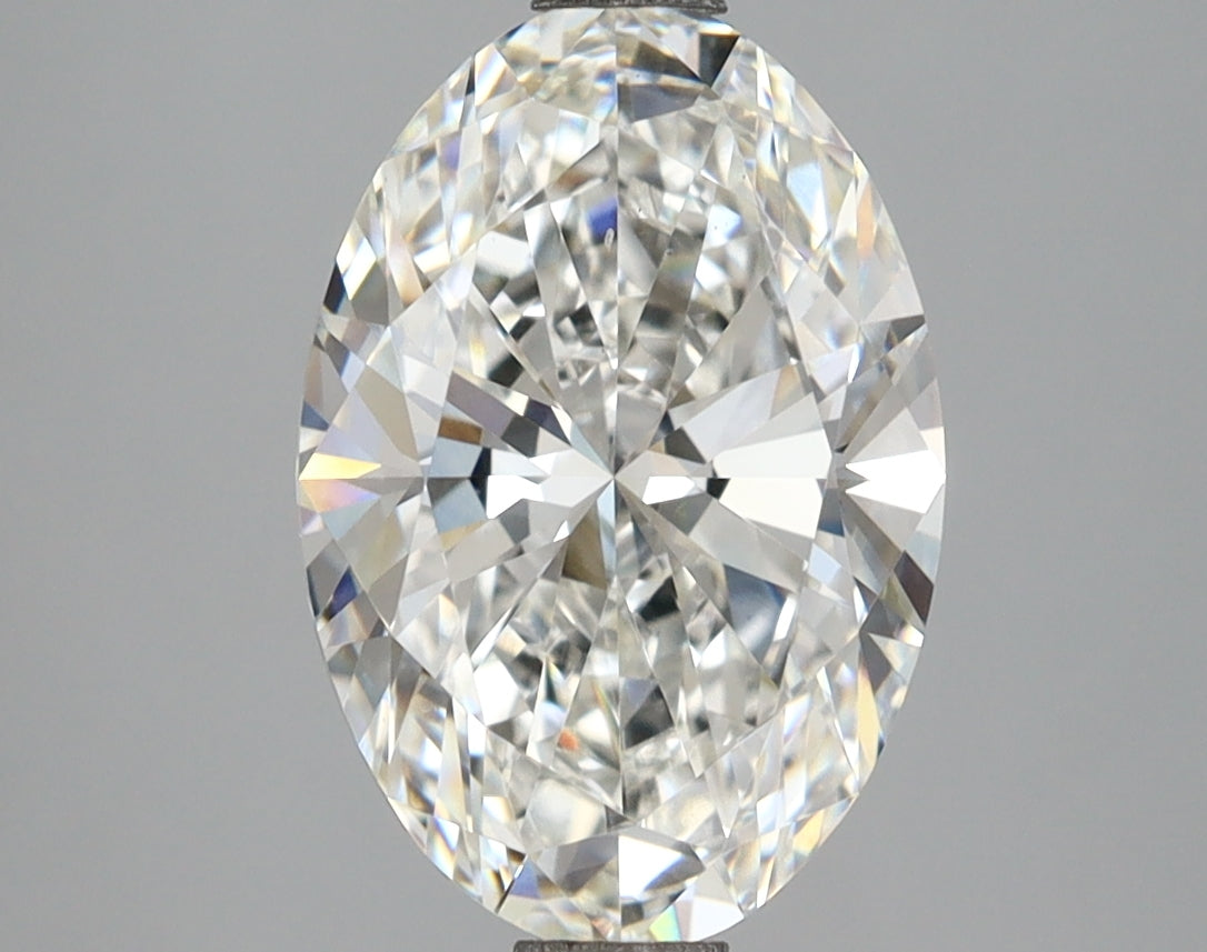 3.04 Carat Oval Shaped, Ideal Cut, F Color, VS1 Clarity, IGI Certified Lab Grown Diamond