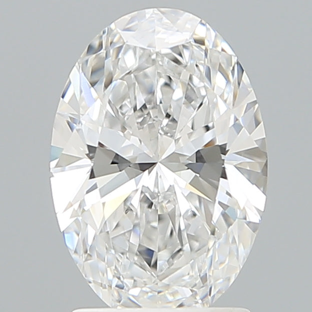 2.01 Carat Oval Shaped, Ideal Cut, D Color, VVS1 Clarity, IGI Certified Lab Grown Diamond