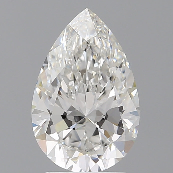 2.58 Carat Pear Shaped, Excellent Cut, E Color, VVS2 Clarity, IGI Certified Lab Grown Diamond