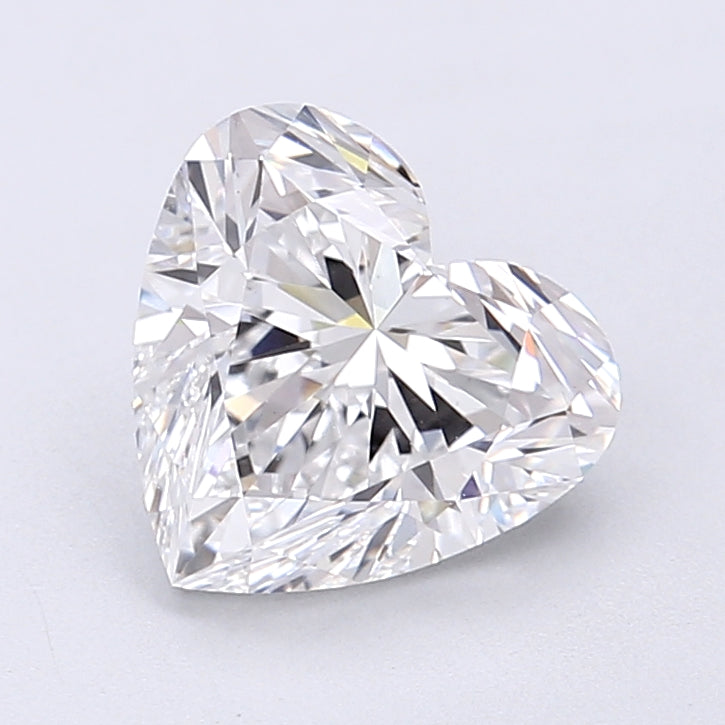 2.29 Carat Heart Shaped, Very Good Cut, D Color, VS1 Clarity, IGI Certified Lab Grown Diamond