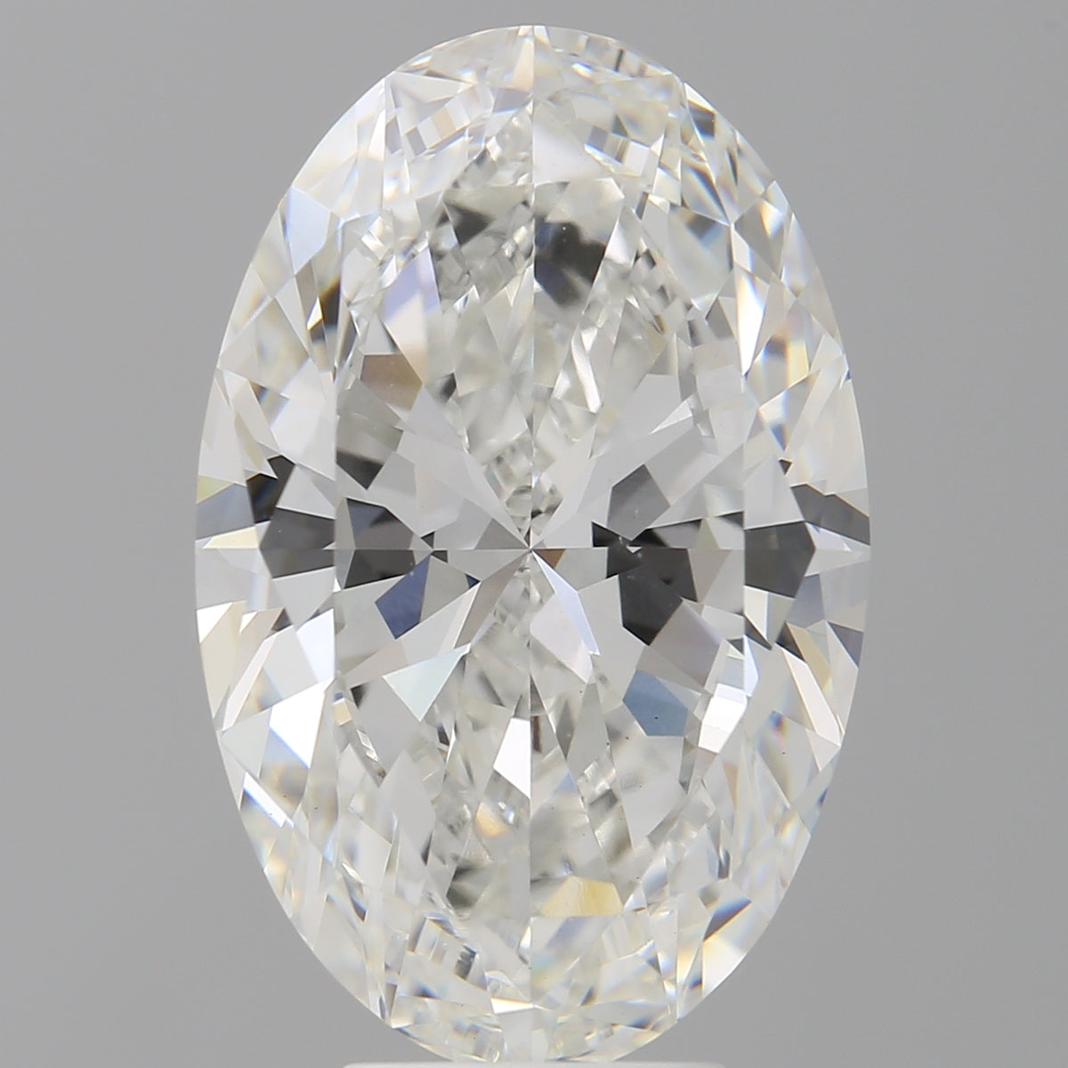 7.01 Carat Oval Shaped, Ideal Cut, F Color, VVS2 Clarity, IGI Certified Lab Grown Diamond
