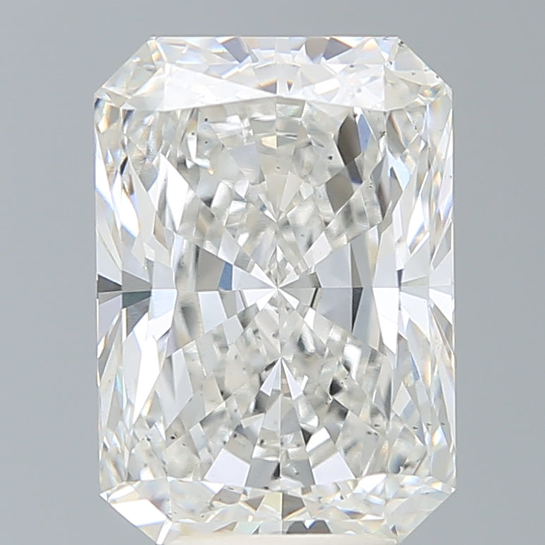 6.40 Carat Radiant Shaped, Excellent Cut, G Color, VS2 Clarity, IGI Certified Lab Grown Diamond