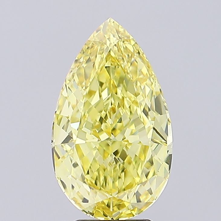 3.52 Carat Pear Shaped, Excellent Cut, VS1 Clarity, IGI Certified Lab Grown Diamond