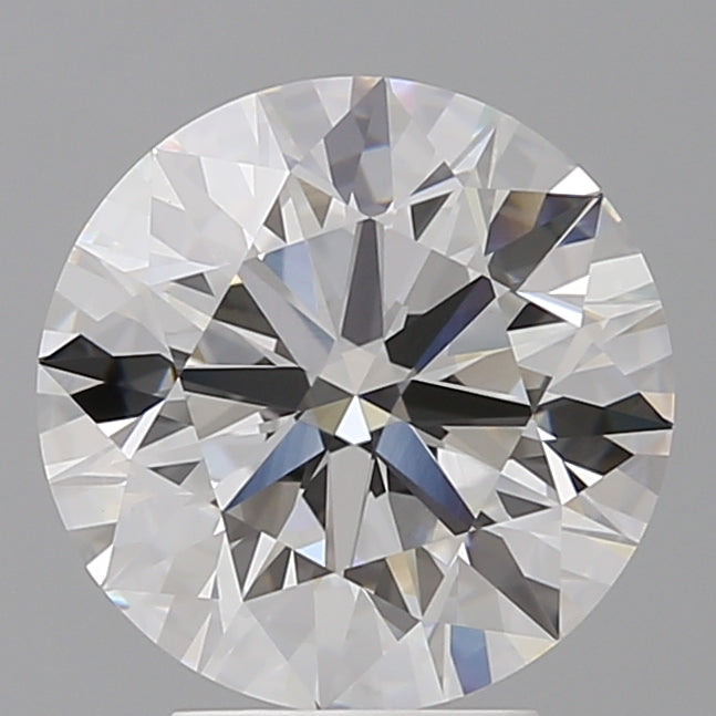 4.05 Carat Round Shaped, Ideal Cut, E Color, VVS2 Clarity, IGI Certified Lab Grown Diamond