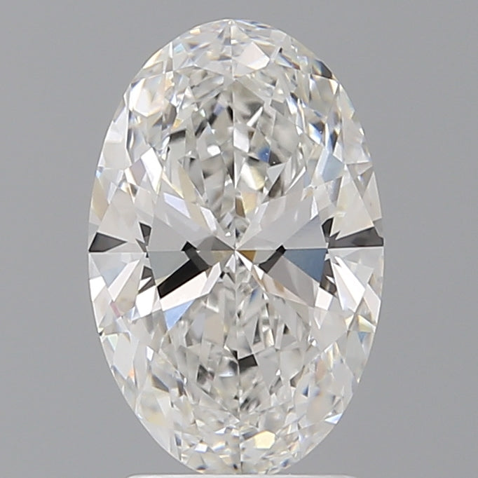 2.54 Carat Oval Shaped, Ideal Cut, F Color, VVS2 Clarity, IGI Certified Lab Grown Diamond