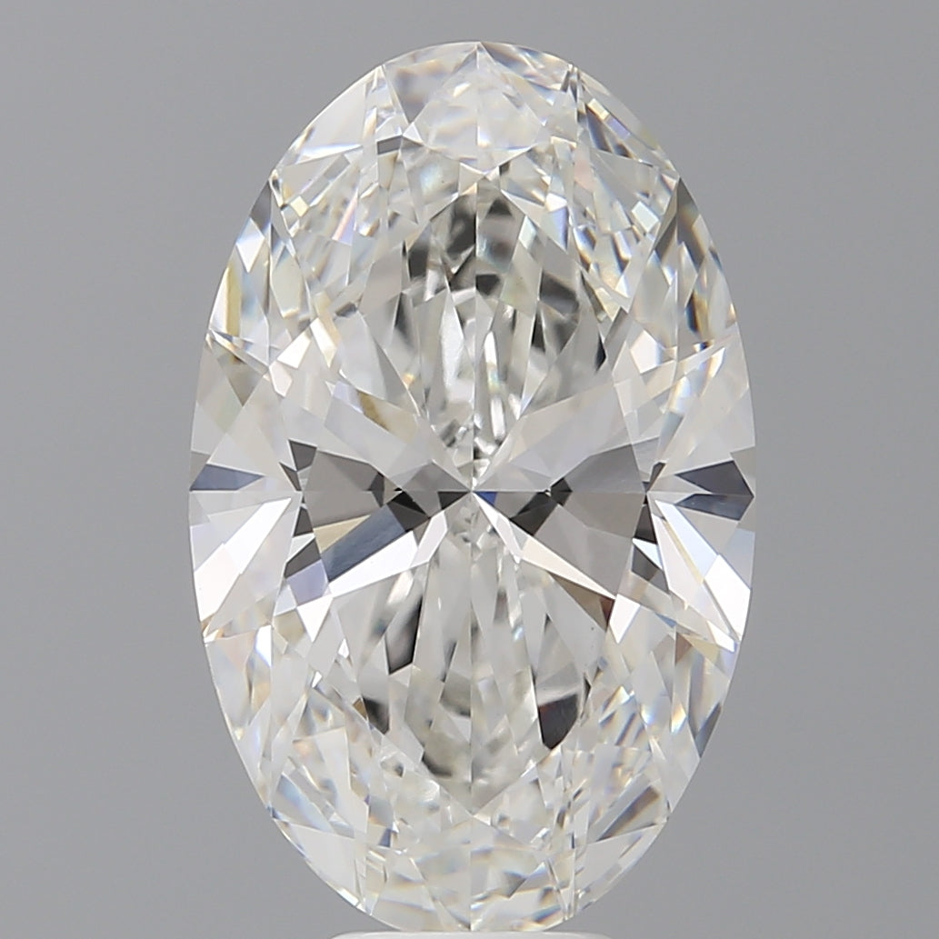 8.09 Carat Oval Shaped, Ideal Cut, F Color, VVS2 Clarity, IGI Certified Lab Grown Diamond