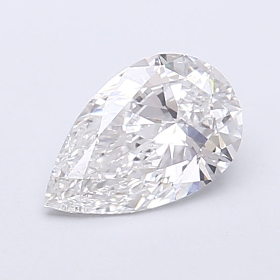 0.71 Carat Pear Shaped, Very Good Cut, E Color, VVS2 Clarity, IGI Certified Lab Grown Diamond