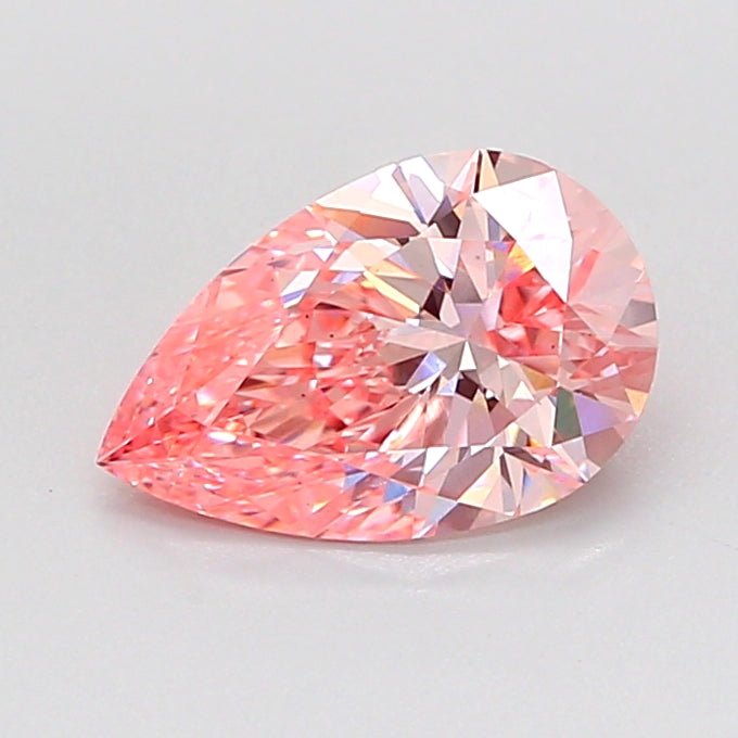 1.55 Carat Pear Shaped, Ideal Cut, VS1 Clarity, IGI Certified Lab Grown Diamond