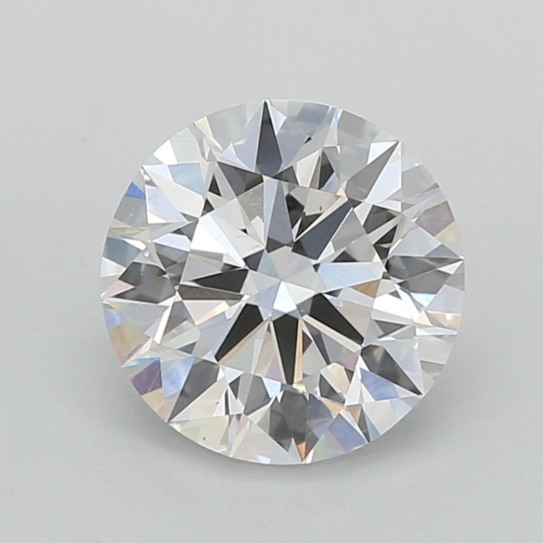 2.02 Carat Round Shaped, Ideal Cut, G Color, VS1 Clarity, IGI Certified Lab Grown Diamond