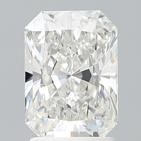 2.12 Carat Radiant Shaped, Ideal Cut, E Color, VVS2 Clarity, IGI Certified Lab Grown Diamond