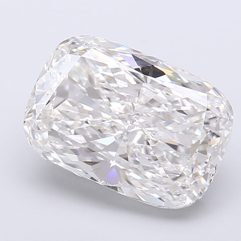 5.01 Carat Cushion Shaped, Very Good Cut, F Color, VS1 Clarity, IGI Certified Lab Grown Diamond