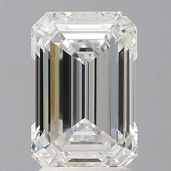 2.60 Carat Emerald Shaped, Ideal Cut, E Color, VVS2 Clarity, IGI Certified Lab Grown Diamond