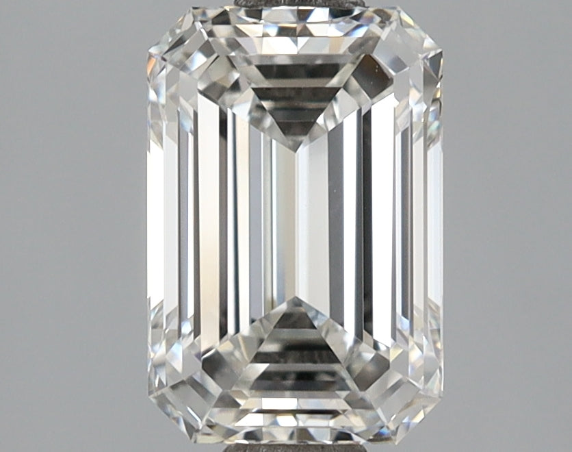 2.06 Carat Emerald Shaped, Ideal Cut, E Color, VVS1 Clarity, IGI Certified Lab Grown Diamond