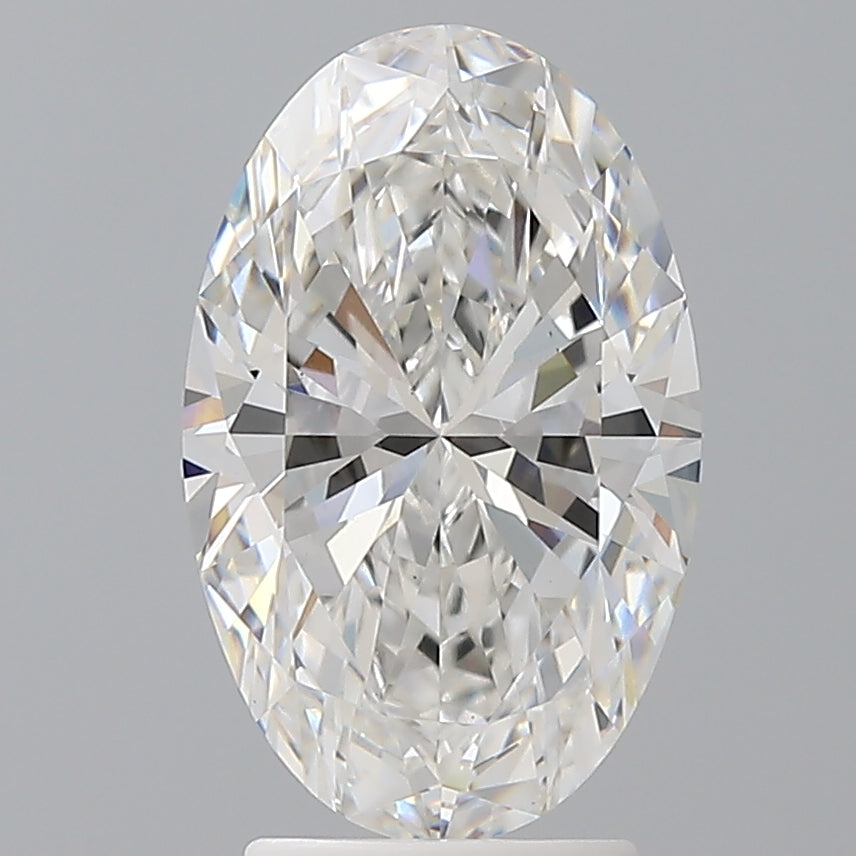 3.04 Carat Oval Shaped, Ideal Cut, E Color, VS1 Clarity, IGI Certified Lab Grown Diamond