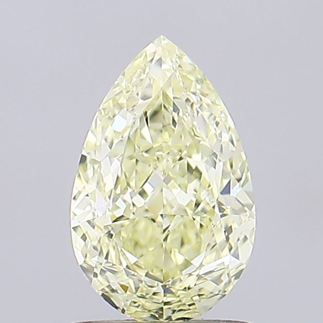 1.01 Carat Pear Shaped, Ideal Cut, Q-R Color, VVS2 Clarity, IGI Certified Lab Grown Diamond