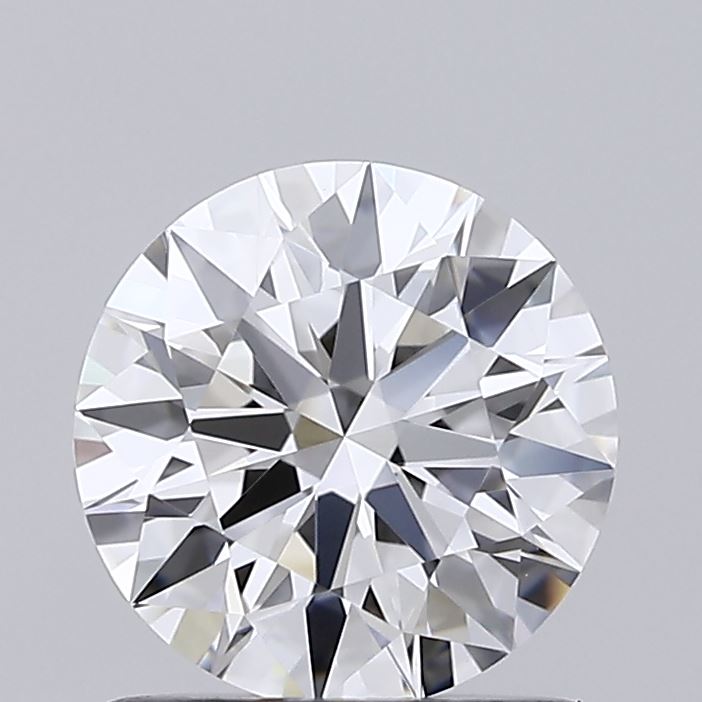 1.02 Carat Round Shaped, Ideal Cut, D Color, VVS2 Clarity, IGI Certified Lab Grown Diamond