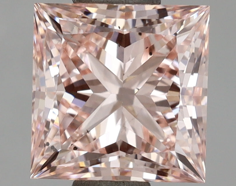 1.45 Carat Princess Shaped, Ideal Cut, SI1 Clarity, IGI Certified Lab Grown Diamond
