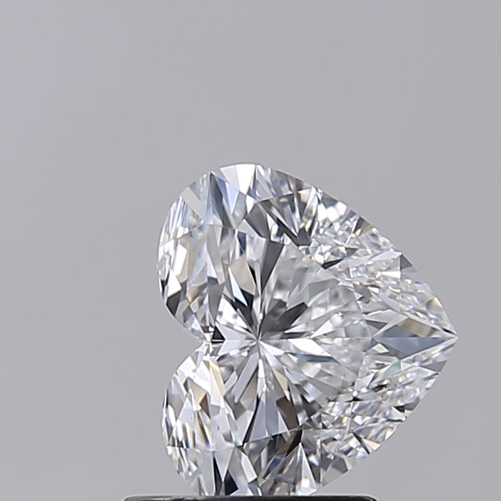 1.51 Carat Heart Shaped, Excellent Cut, D Color, VVS2 Clarity, IGI Certified Lab Grown Diamond