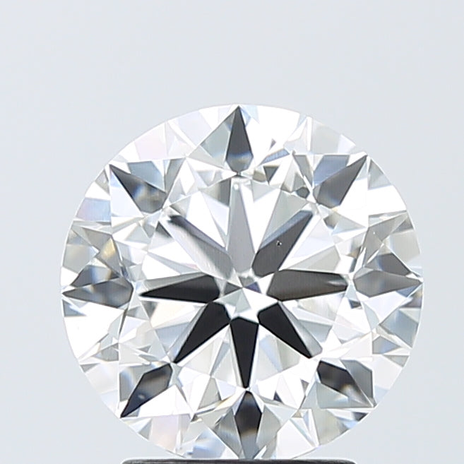 3.01 Carat Round Shaped, Very Good Cut, E Color, VS1 Clarity, IGI Certified Lab Grown Diamond