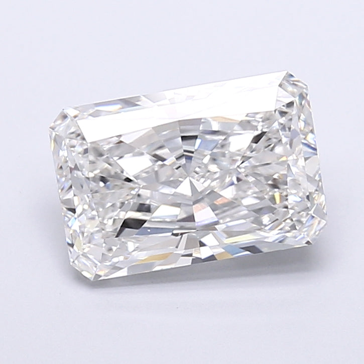 4.53 Carat Radiant Shaped, Very Good Cut, E Color, VS1 Clarity, IGI Certified Lab Grown Diamond