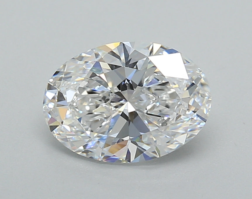 1.52 Carat Oval Shaped, Excellent Cut, D Color, VVS1 Clarity, IGI Certified Lab Grown Diamond