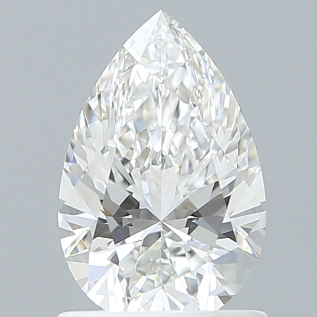 1.10 Carat Pear Shaped, Ideal Cut, E Color, VS1 Clarity, IGI Certified Lab Grown Diamond
