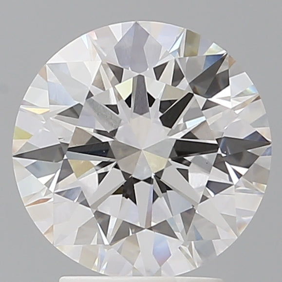 3.05 Carat Round Shaped, Ideal Cut, E Color, VVS2 Clarity, IGI Certified Lab Grown Diamond