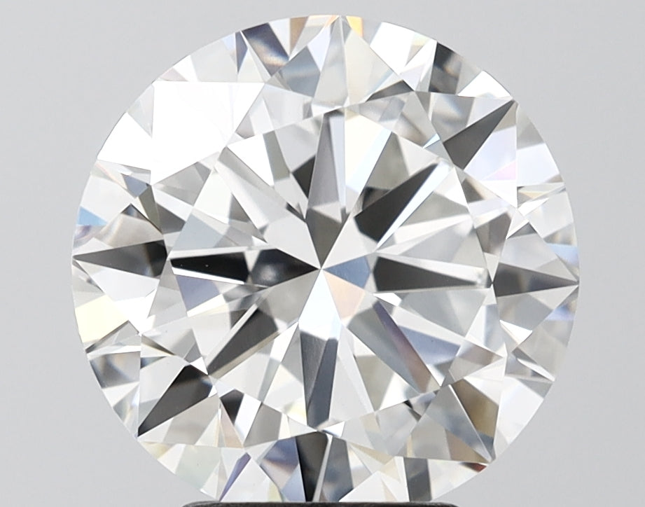 4.52 Carat Round Shaped, Excellent Cut, F Color, VVS2 Clarity, IGI Certified Lab Grown Diamond