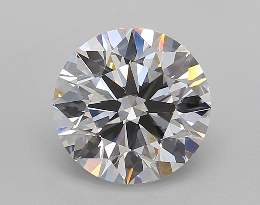 2.02 Carat Round Shaped, Ideal Cut, D Color, VVS2 Clarity, IGI Certified Lab Grown Diamond