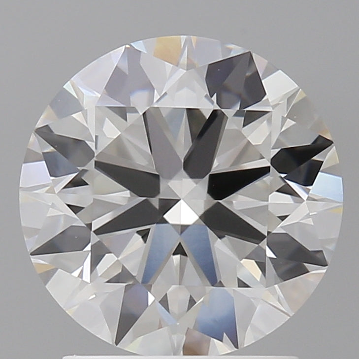2.02 Carat Round Shaped, Ideal Cut, F Color, VVS2 Clarity, IGI Certified Lab Grown Diamond