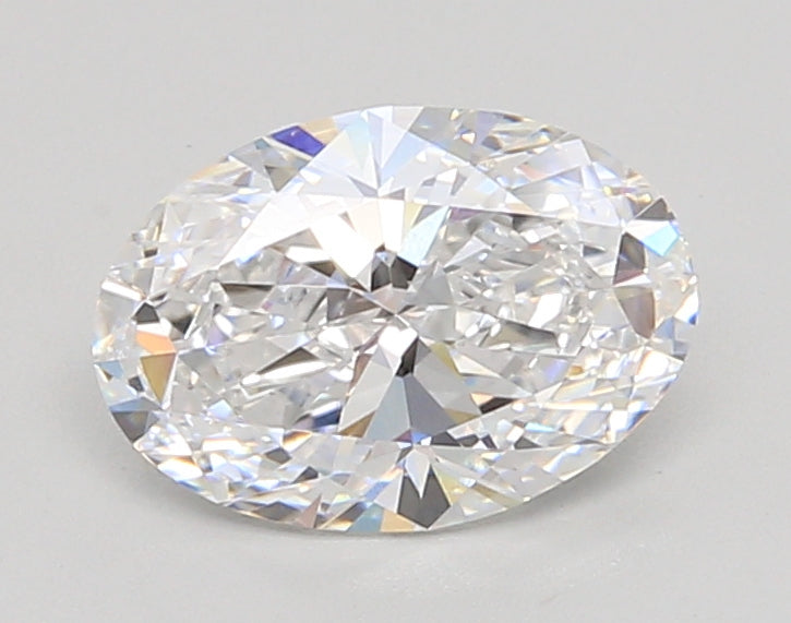 1.54 Carat Oval Shaped, Ideal Cut, D Color, VVS1 Clarity, IGI Certified Lab Grown Diamond