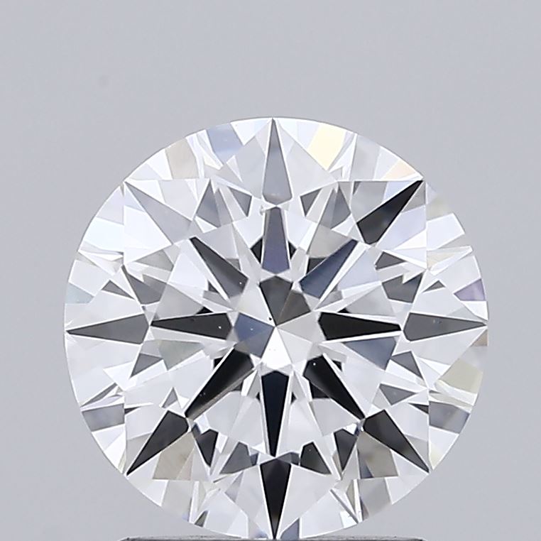1.91 Carat Round Shaped, Excellent Cut, F Color, VS1 Clarity, IGI Certified Lab Grown Diamond