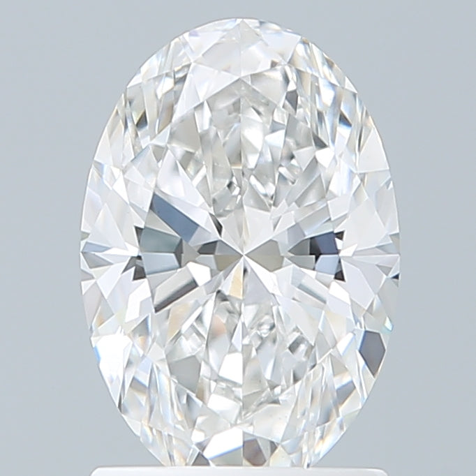 1.59 Carat Oval Shaped, Excellent Cut, E Color, VS1 Clarity, IGI Certified Lab Grown Diamond