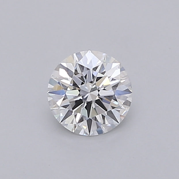 0.51 Carat Round Shaped, Ideal Cut, D Color, VVS2 Clarity, IGI Certified Lab Grown Diamond
