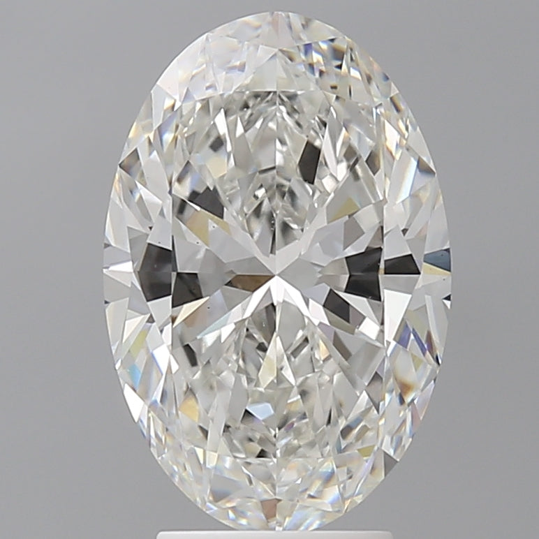 4.05 Carat Oval Shaped, Ideal Cut, F Color, VS1 Clarity, IGI Certified Lab Grown Diamond