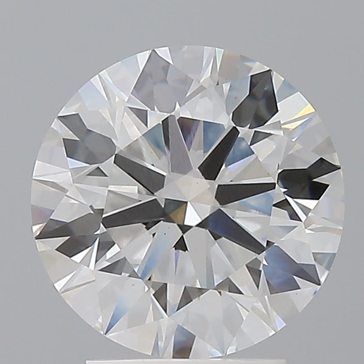 3.05 Carat Round Shaped, Ideal Cut, E Color, VVS2 Clarity, IGI Certified Lab Grown Diamond