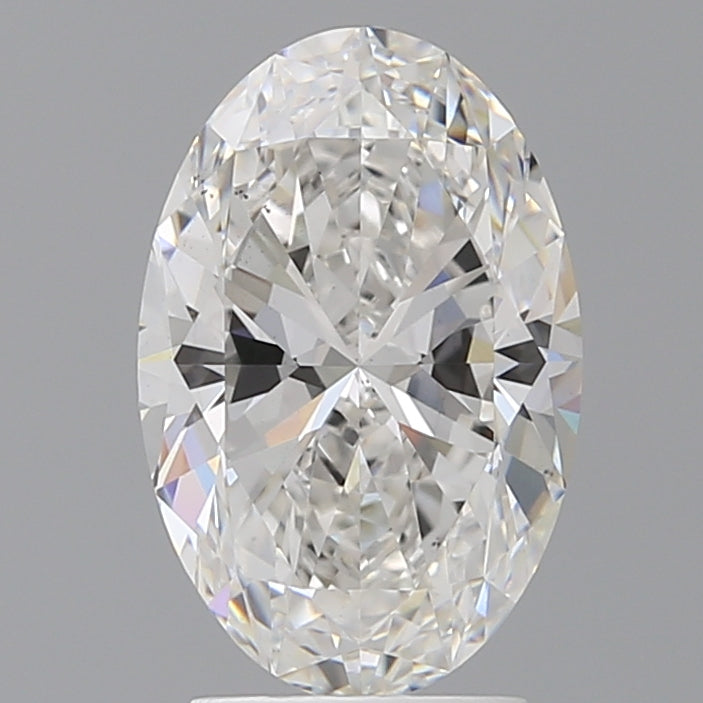 3.04 Carat Oval Shaped, Ideal Cut, E Color, VS2 Clarity, IGI Certified Lab Grown Diamond