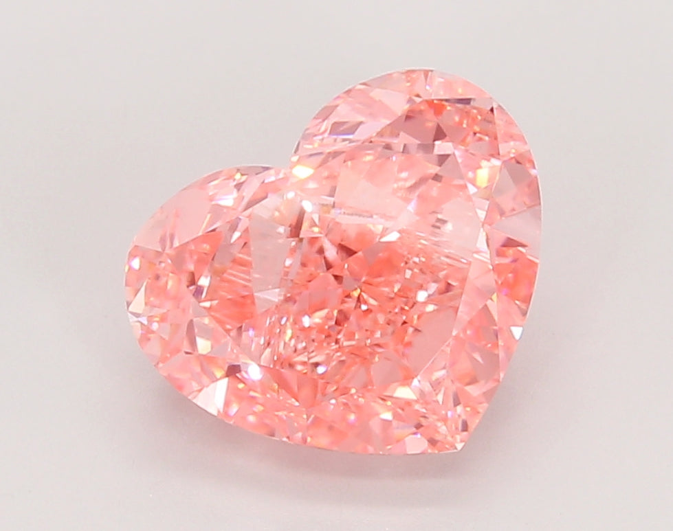 4.01 Carat Heart Shaped, Very Good Cut, VS1 Clarity, IGI Certified Lab Grown Diamond