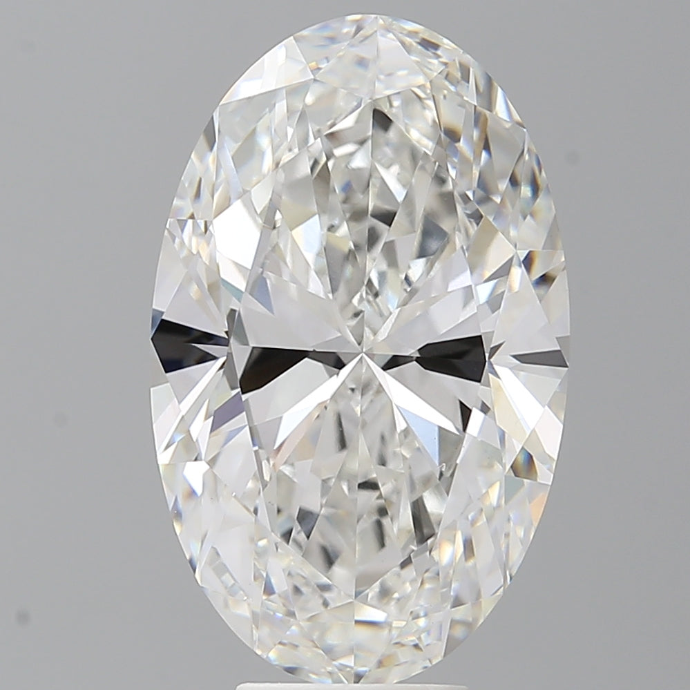 7.57 Carat Oval Shaped, Ideal Cut, E Color, VVS2 Clarity, IGI Certified Lab Grown Diamond